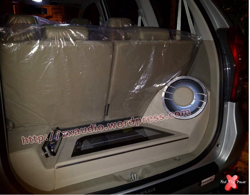 Tampak Kanan Carsmetic Audio Mobil Toyota All New Avanza ANA 2012 by 